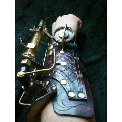 Image for: Chaotica Steampunk Arm Gun1 by ~Skinz-N-Hydez on deviantART