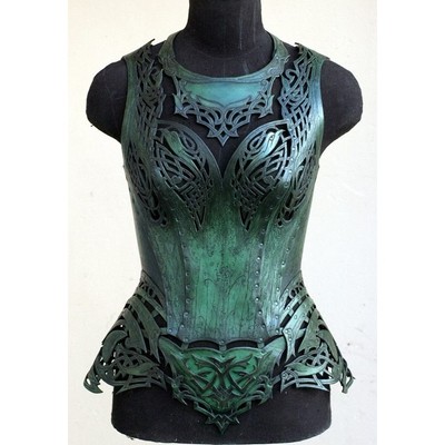 Image for: Corset Malachite. Made by Andrew Kanounov, Moscow, Russia.