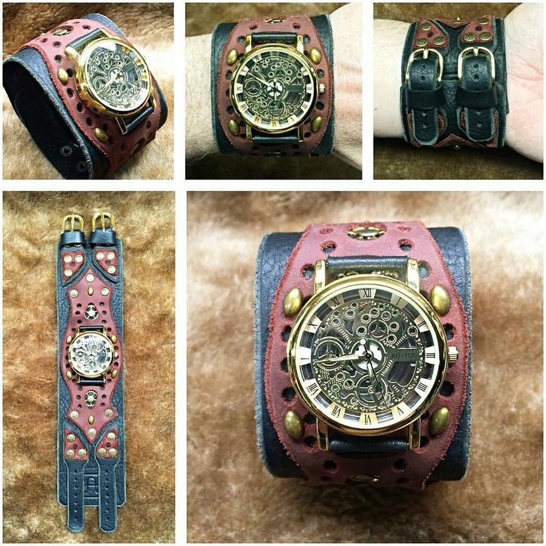 Image for: Custom made steampunk watches