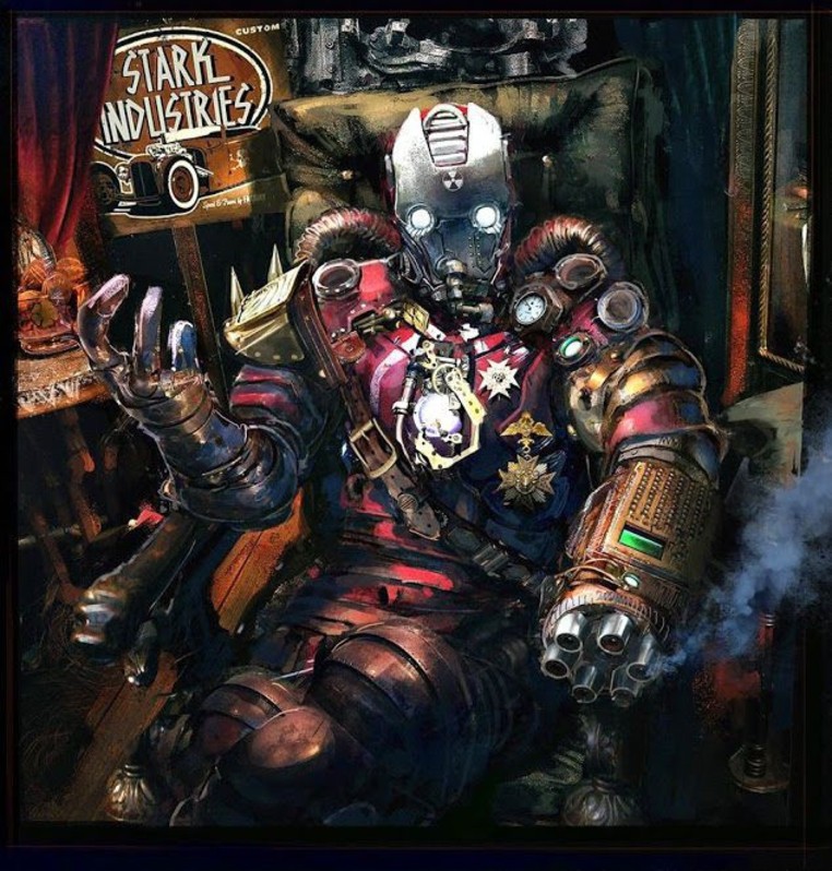 Image for: Steampunk Iron Man by Klaus Wittmann