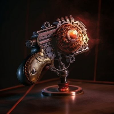 Image for: Steampunk handgun ray