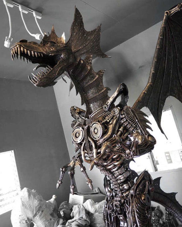 Image for: Dragon Sculpture