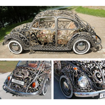 Image for: Steampunk Victorian filigree beetle Volkswagen