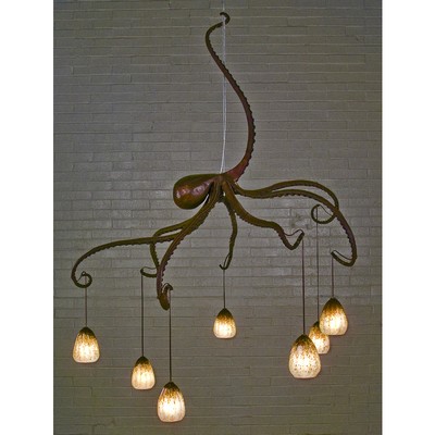 Image for: Octopus chandelier