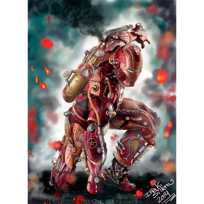 Image for: Iron man steampunk by Silleras941
