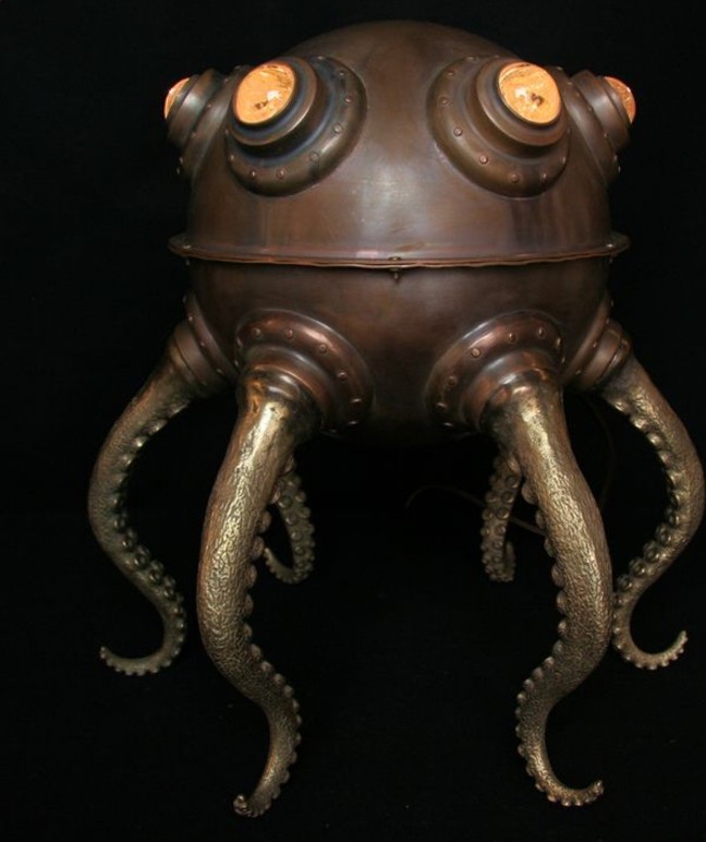 Image for: Evan Chambers Giant Octopod Lamp