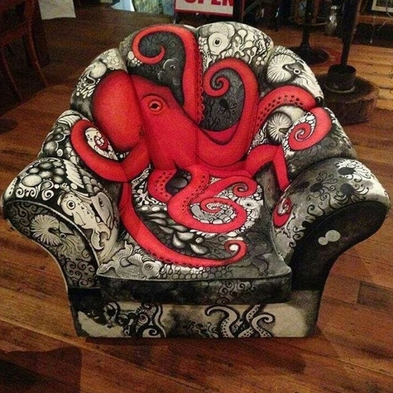 Image for: Octopus Chair made by Wendy Olsen