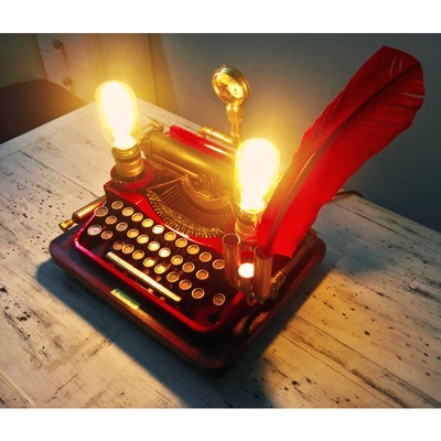 Image for: Typewriter Lamp