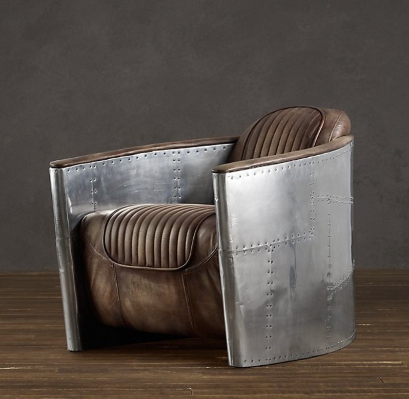 Image for: Aviation chair by Restoration Hardware