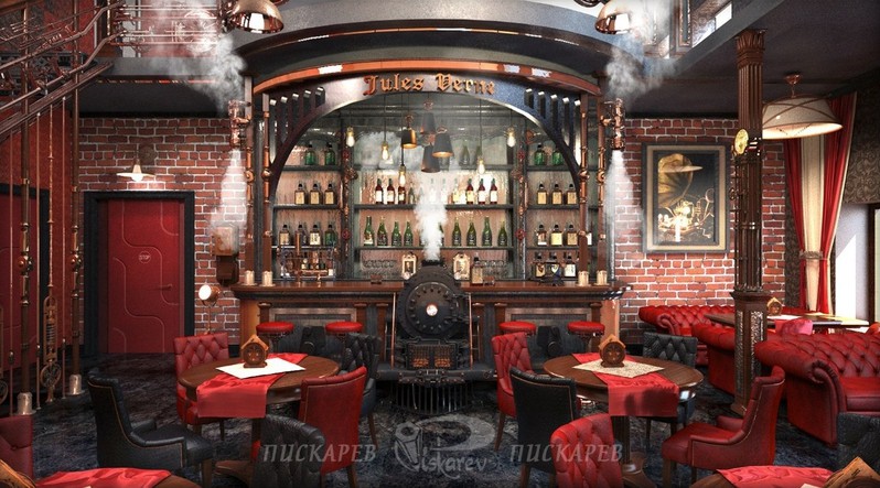 Image for: Jules Verne - Restaurant Interior Design - Vladimir Piskariov