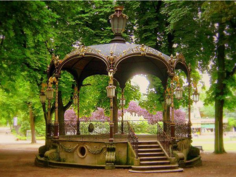 Image for: Bandstand at the Pepiniere Park, Nancy, France.