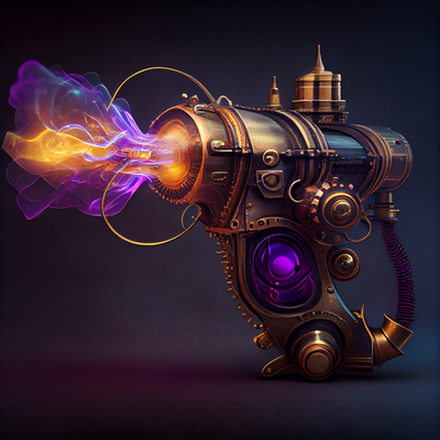 Image for: Steampunk ray gun
