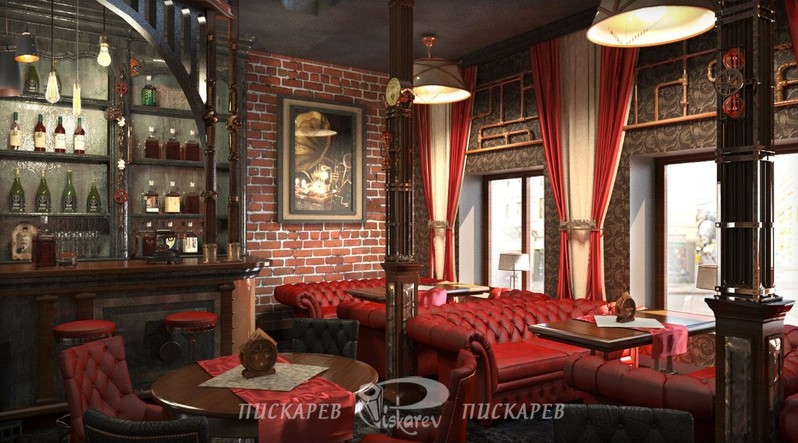 Image for: Jules Verne - Restaurant Interior Design - Vladimir Piskariov