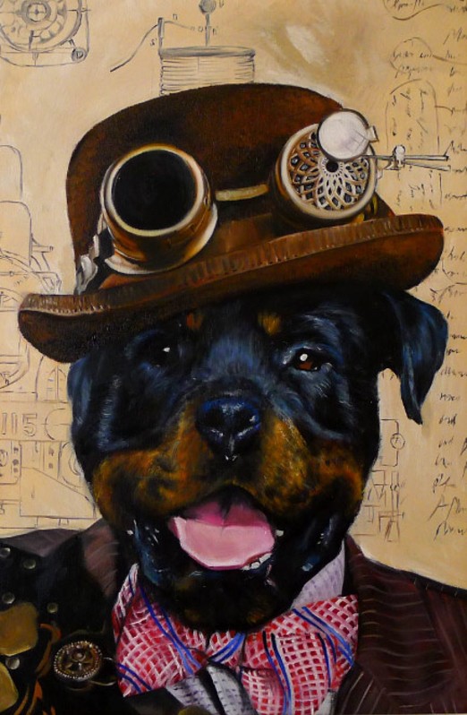Image for: Steampunk Dog Costume