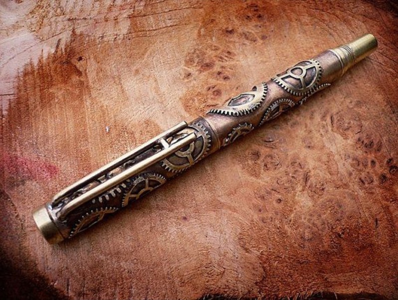 Image for: Steampunk inspired Rollerball Pen