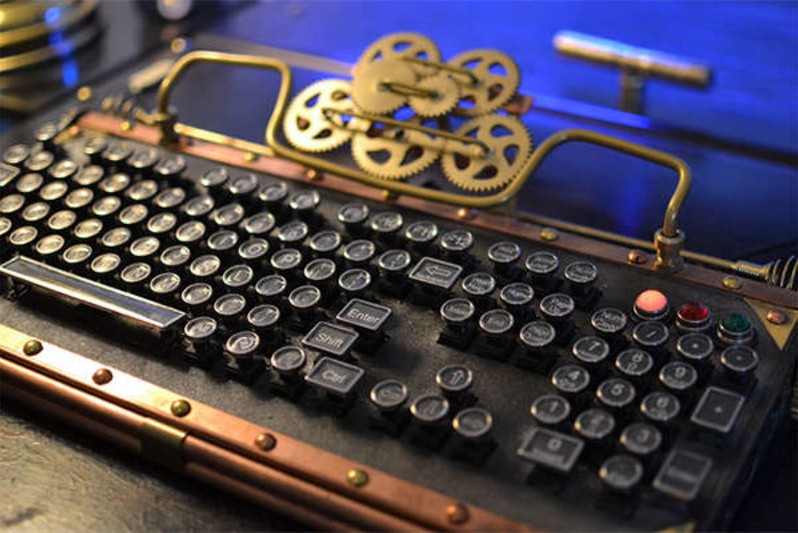Image for: steampunk Keyboard