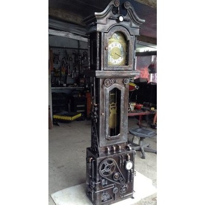 Image for: Steampunk grandfather clock - gothic