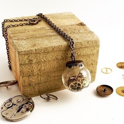 Image for: Steampunk Time Capsule Box