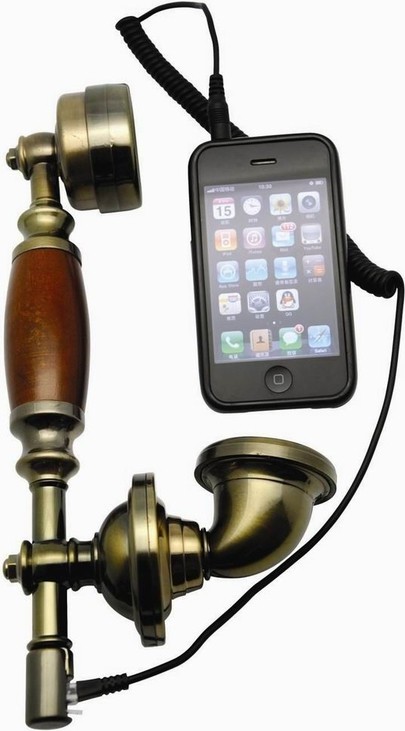 Image for: Steampunk Tendencies - Victorian Style Iphone Handset 