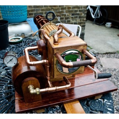 Image for: Steampunk gatling gun