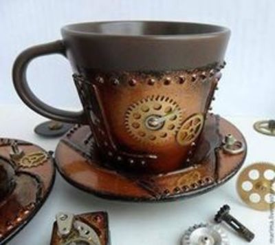 Image for: steam punk tea cup h