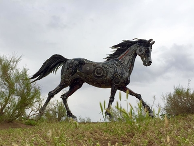Image for: Horse sculpture  by Hasan Novrozi 