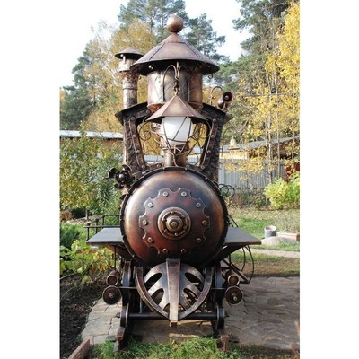 Image for: Steampunk BBQ Grill by George and Andrew Fushteya Trubin