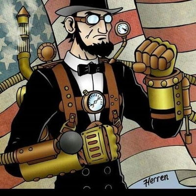 Image for: Steampunk character cartoon