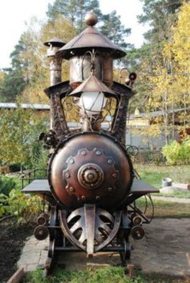 Image for: Steampunk Train Barb