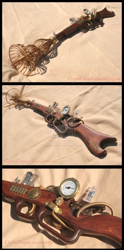 Image for: Steampunk Ray Gun 1 by *Spirit-Candy
