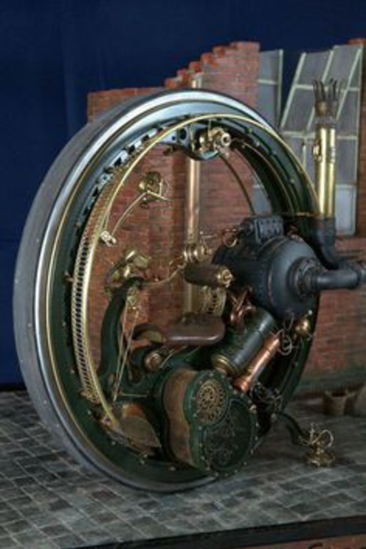 Image for: Modern Steampunk Monobike