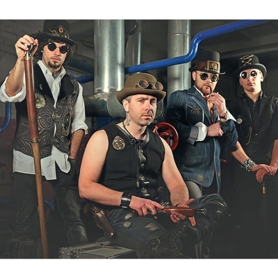 Image for: Steampunk band group