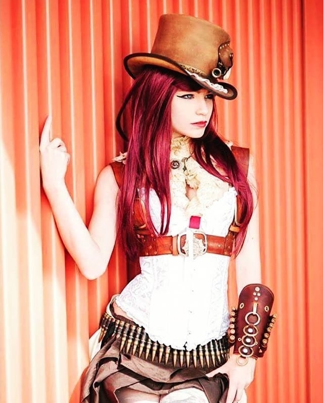 Image for: Steampunk Dreams. A woman with whom it would be unwise to mess.